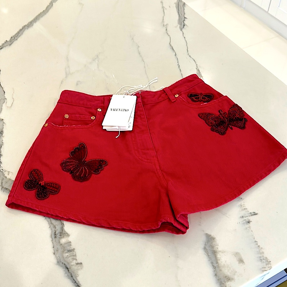 Valentino Denim Shorts